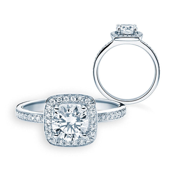 Verlobungsring Halo Design